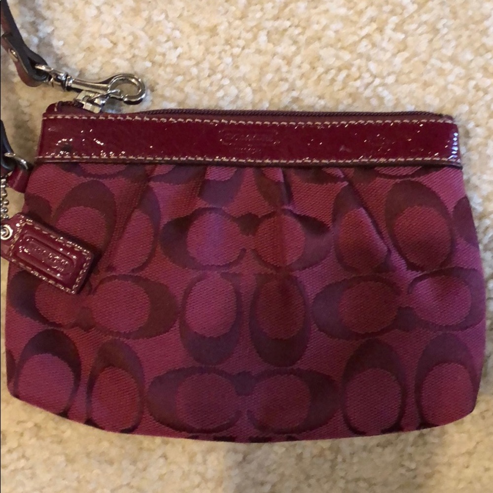 Coach wristlet